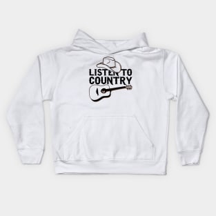 Listen to Country Kids Hoodie